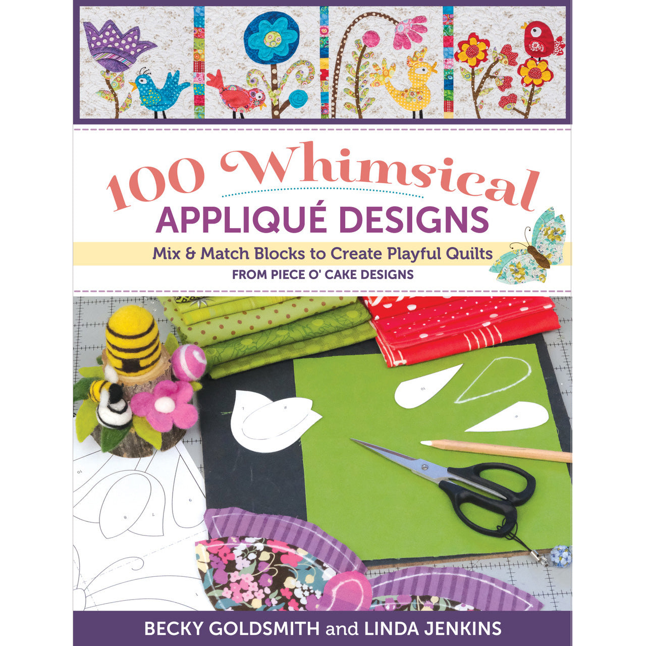 100 Whimsical Applique Designs