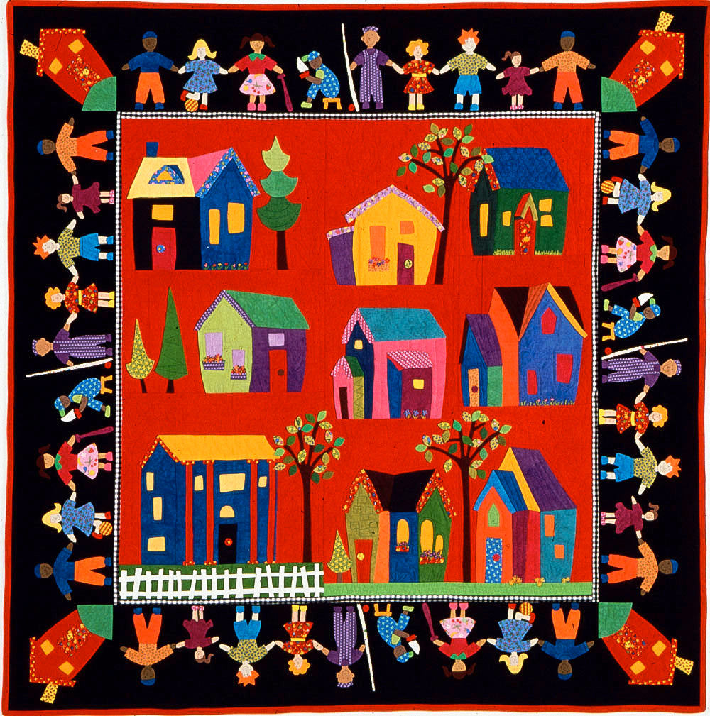 Neighborhood Free Pattern: Robert Kaufman Fabric Company