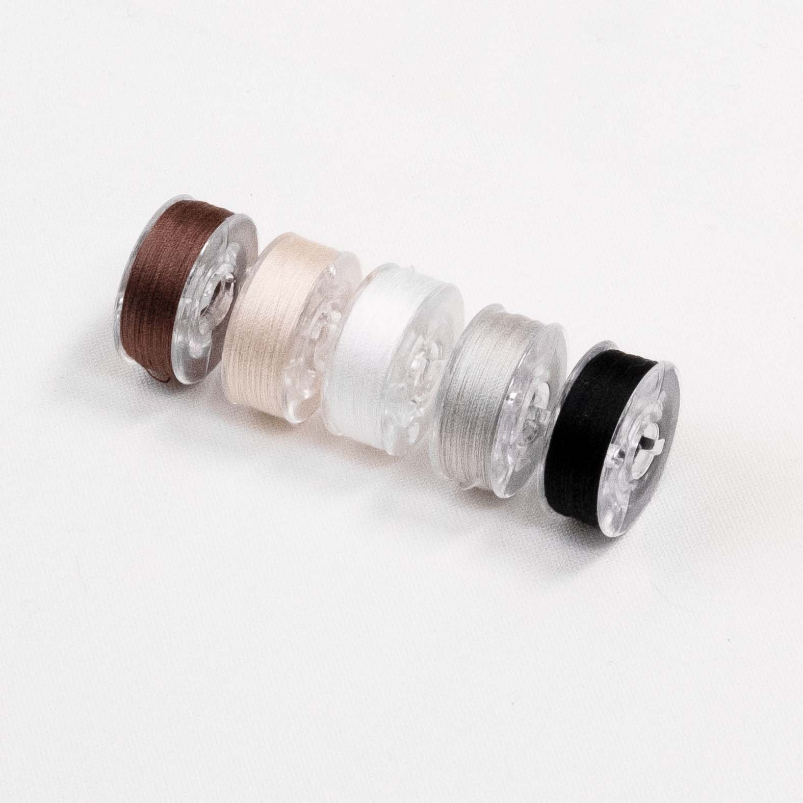 Set of 5 Neutral Bobbins - 50wt