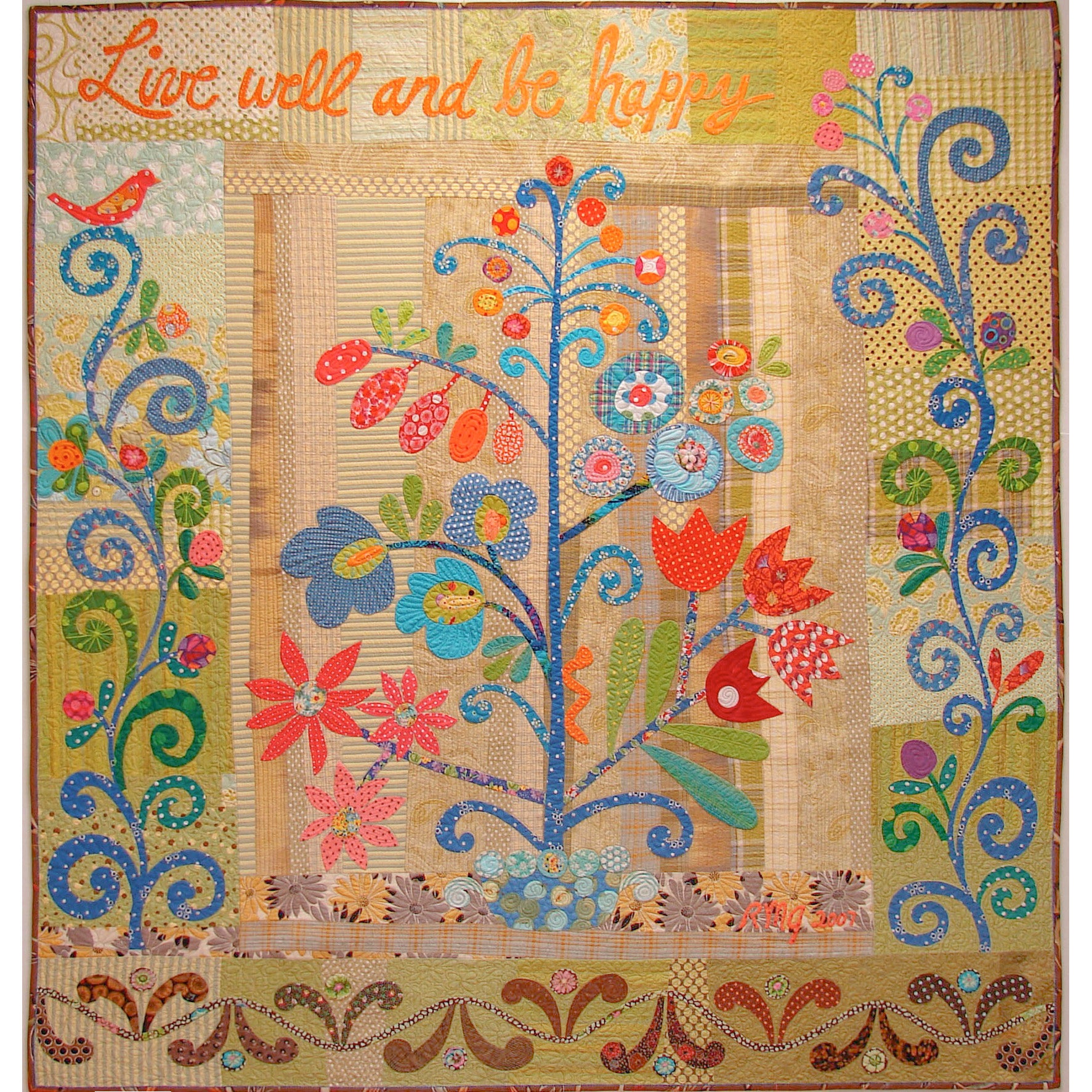 Applique Outside the Lines (Print-On-Demand)