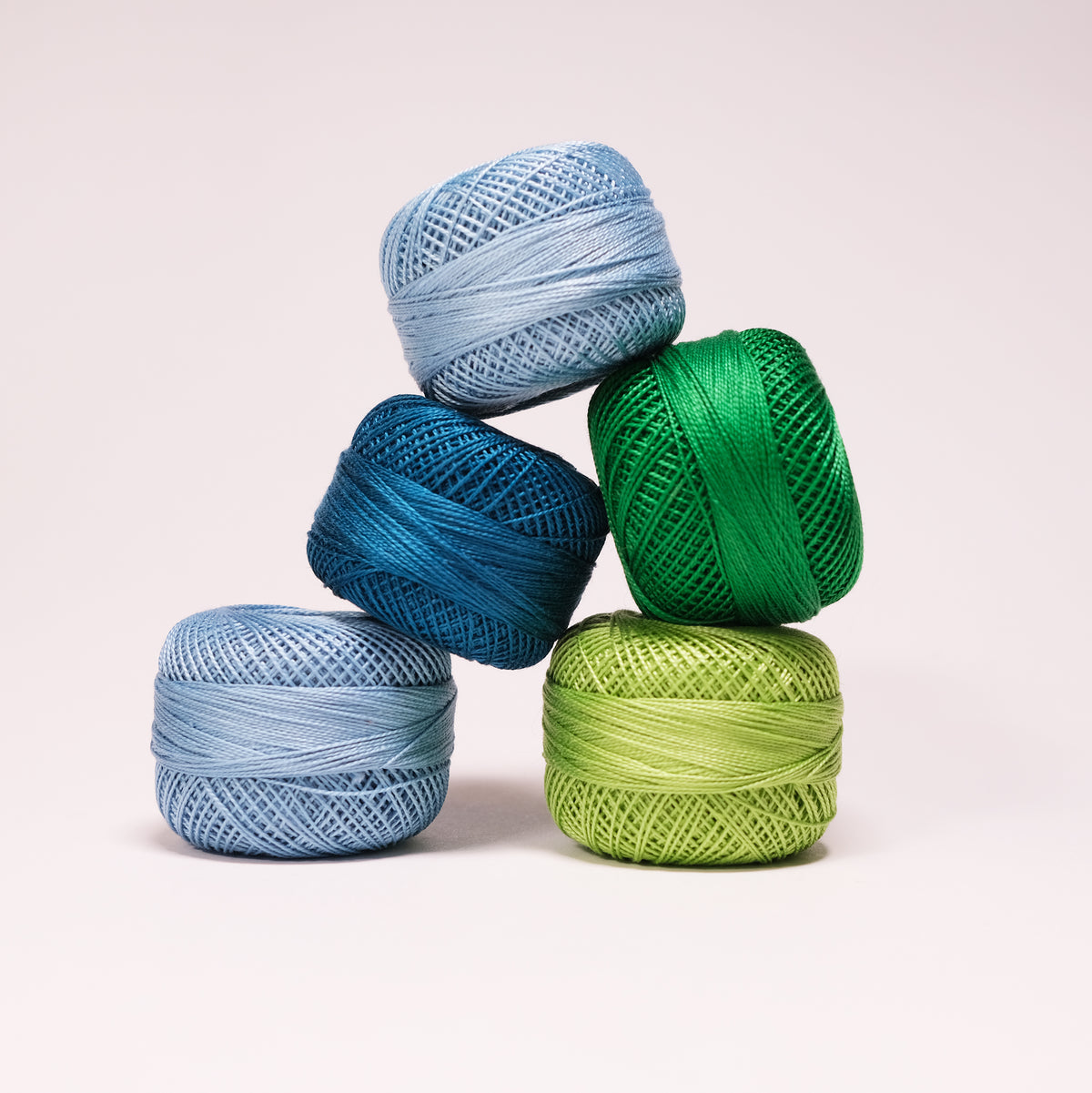 DMC 3347 Pearl Cotton Thread Size 8 Size 5 Medium Yellow Green -   Denmark
