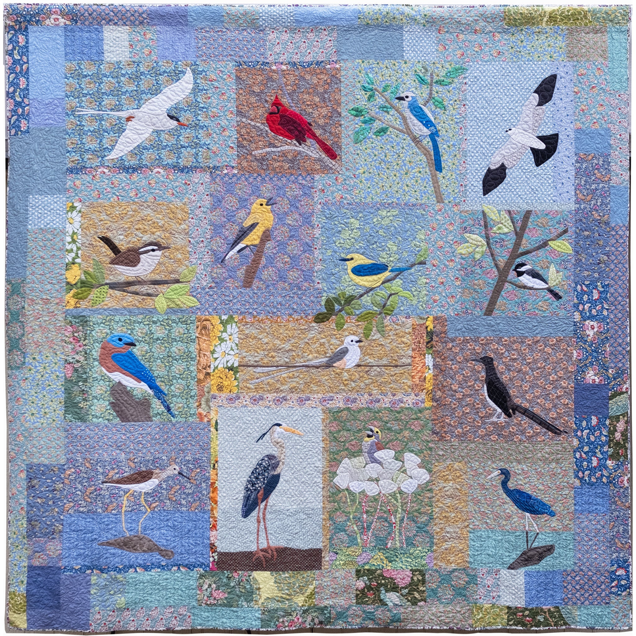 Steve's Birds Block of the Month ePatterns