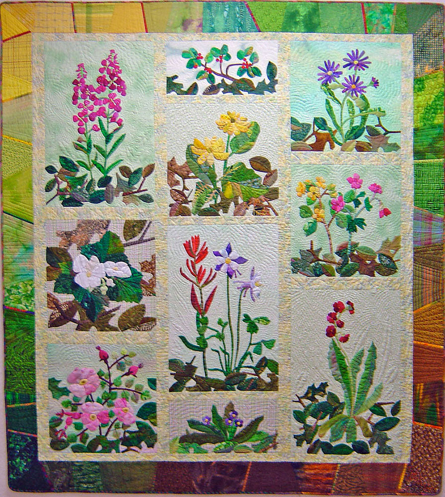A Walk In The Mountains Block of the Month ePatterns