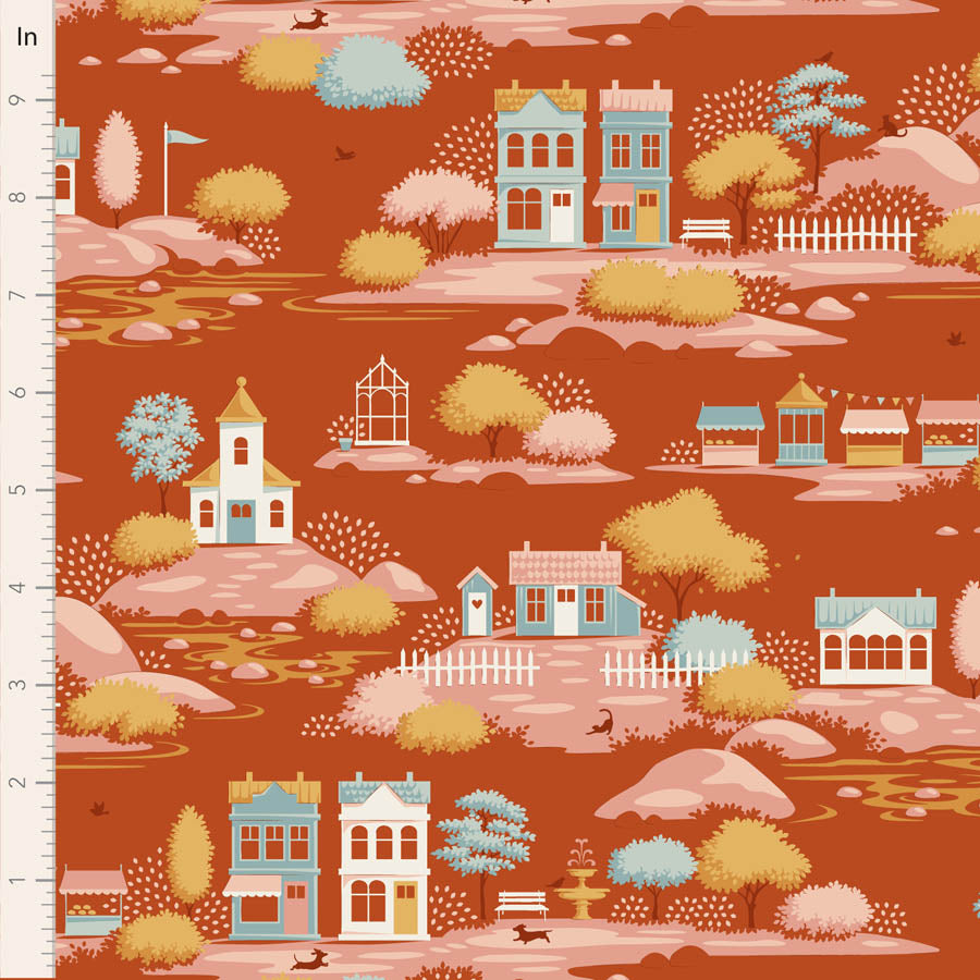 Tilda Village Life Blenders Fat Quarter Bundle (Set of 14)