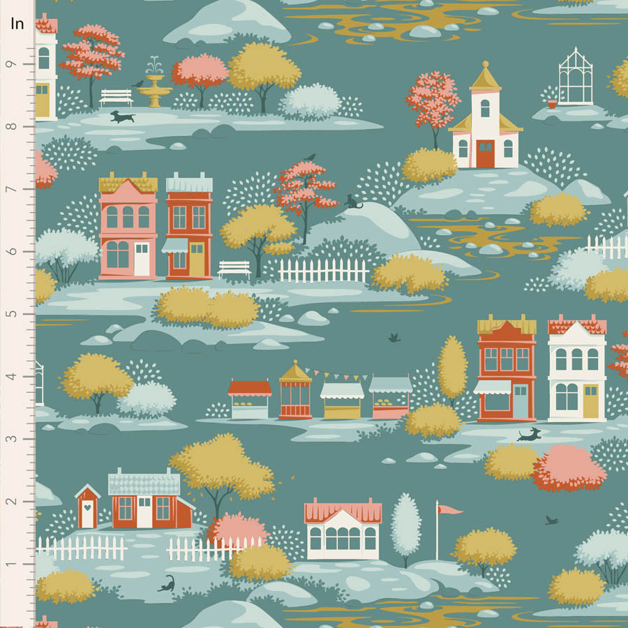 Tilda Village Life Blenders Fat Quarter Bundle (Set of 14)