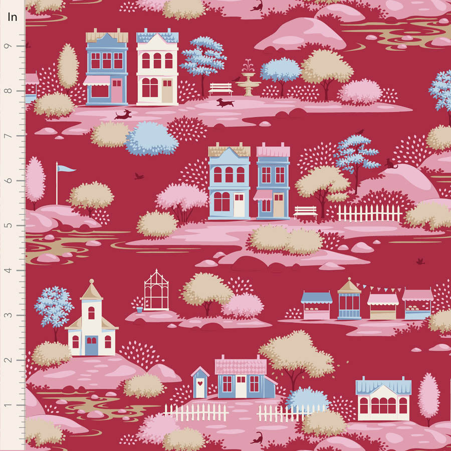 Tilda Village Life Blenders Fat Quarter Bundle (Set of 14)