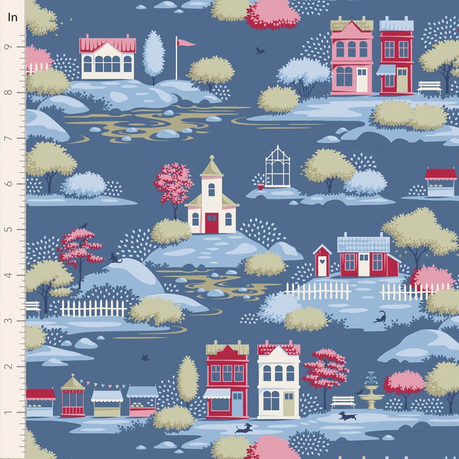 Tilda Village Life Blenders Fat Quarter Bundle (Set of 14)