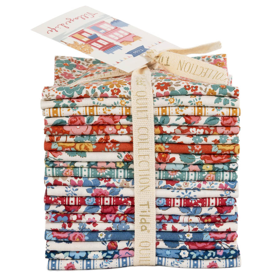 Tilda Village Life Fat Quarter Bundle (Complete Set of 20)