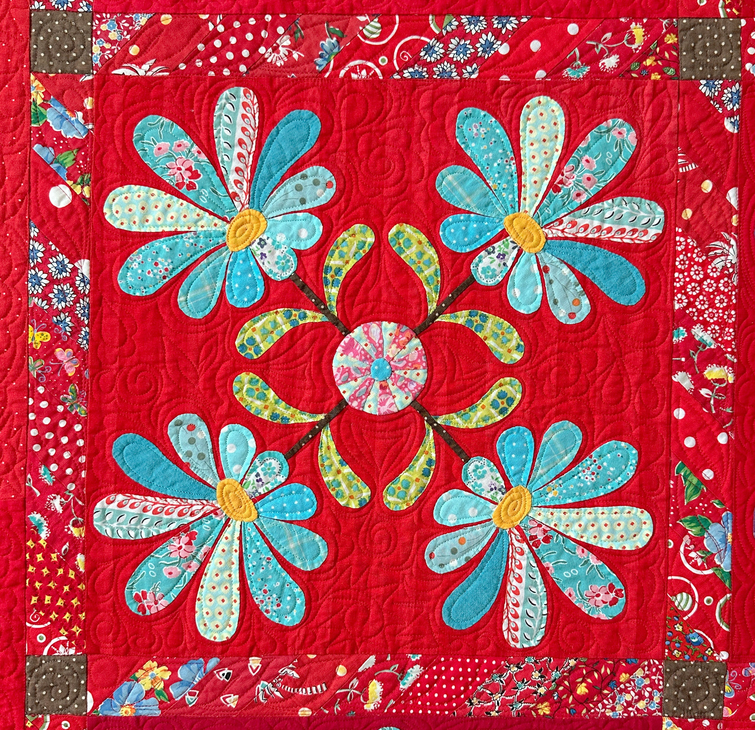 Aunt Millie's Garden Quilt by Linda Jenkins