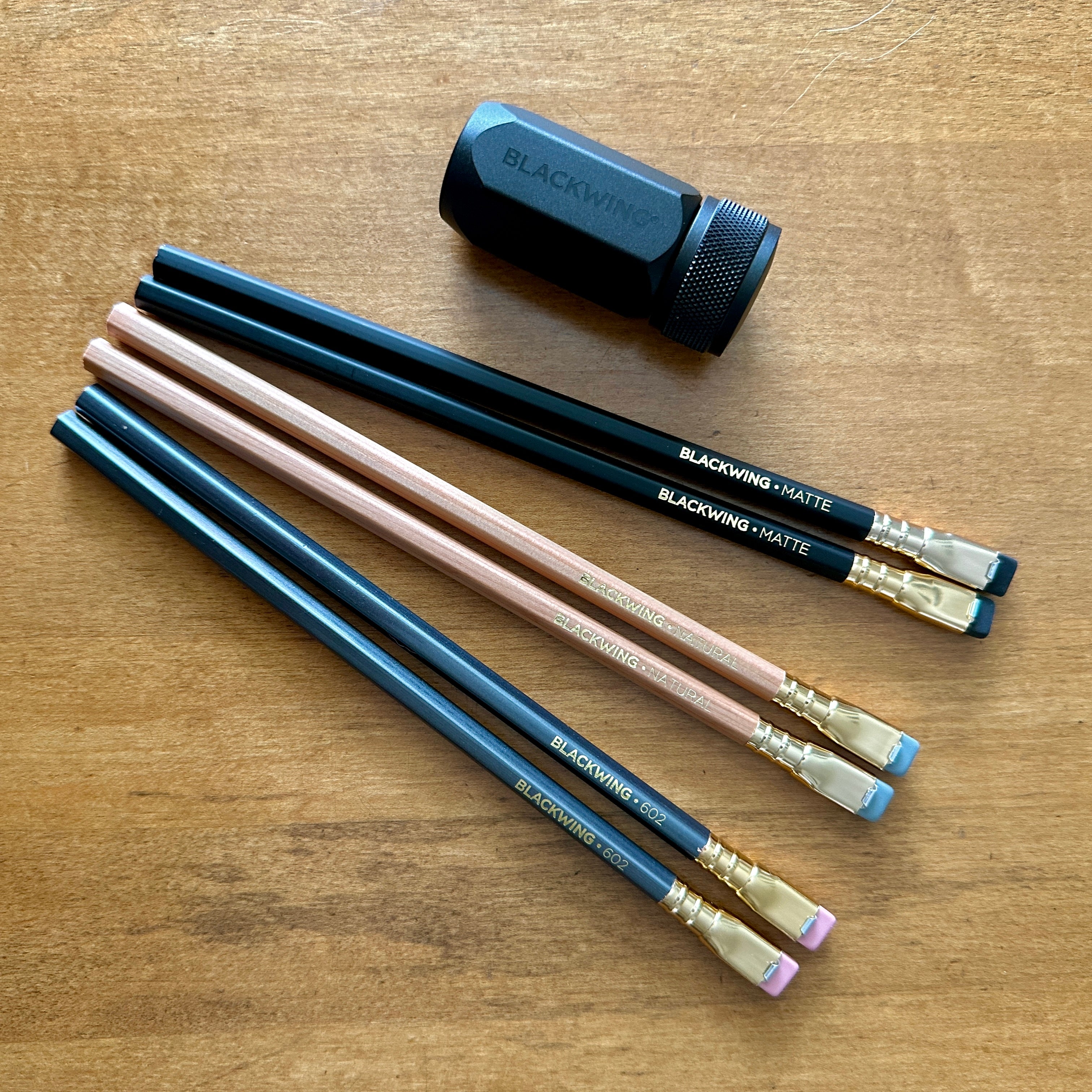 Graphite Sampler Pencils + Sharpener Set