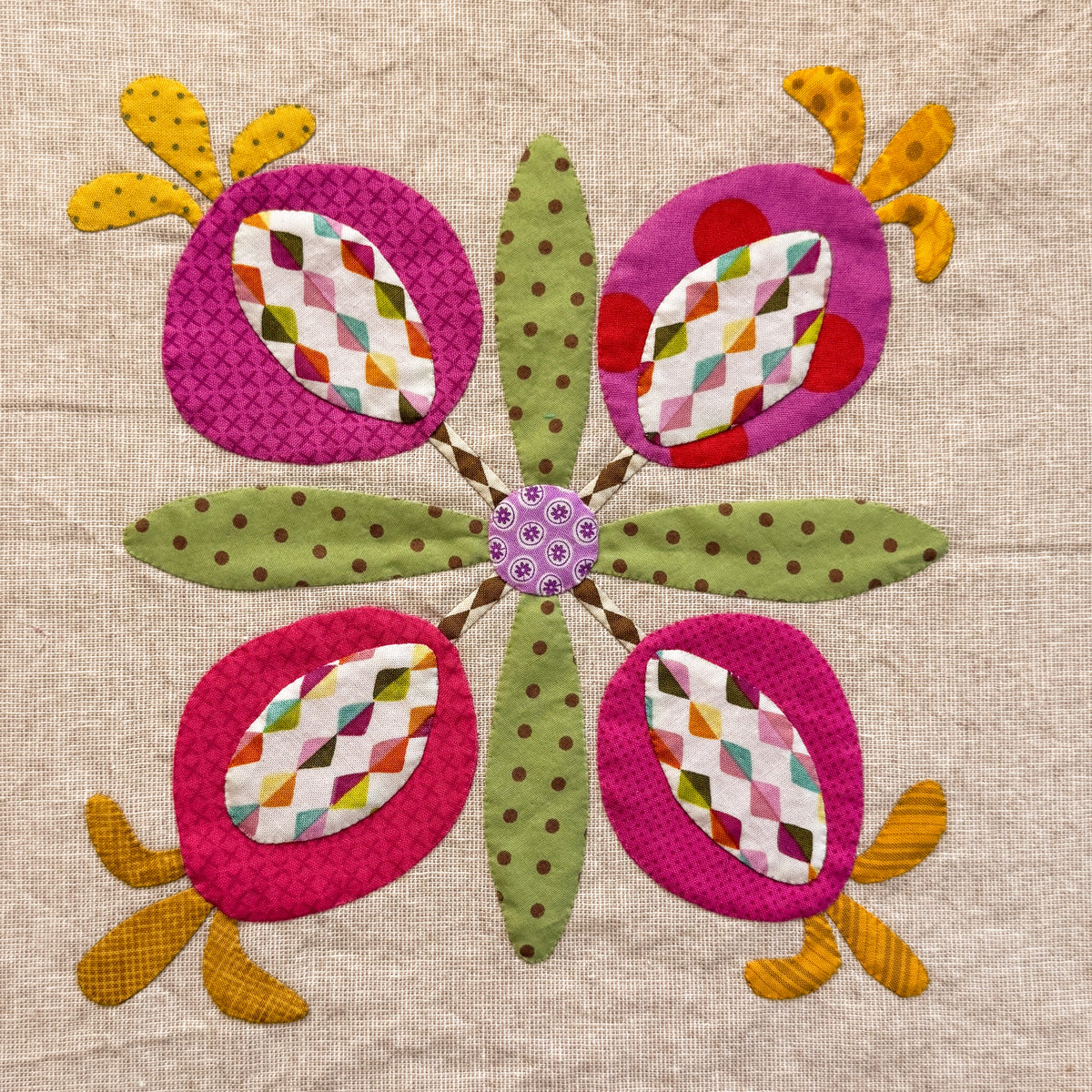 Buttonwood Block of the Month - Digital Pattern
