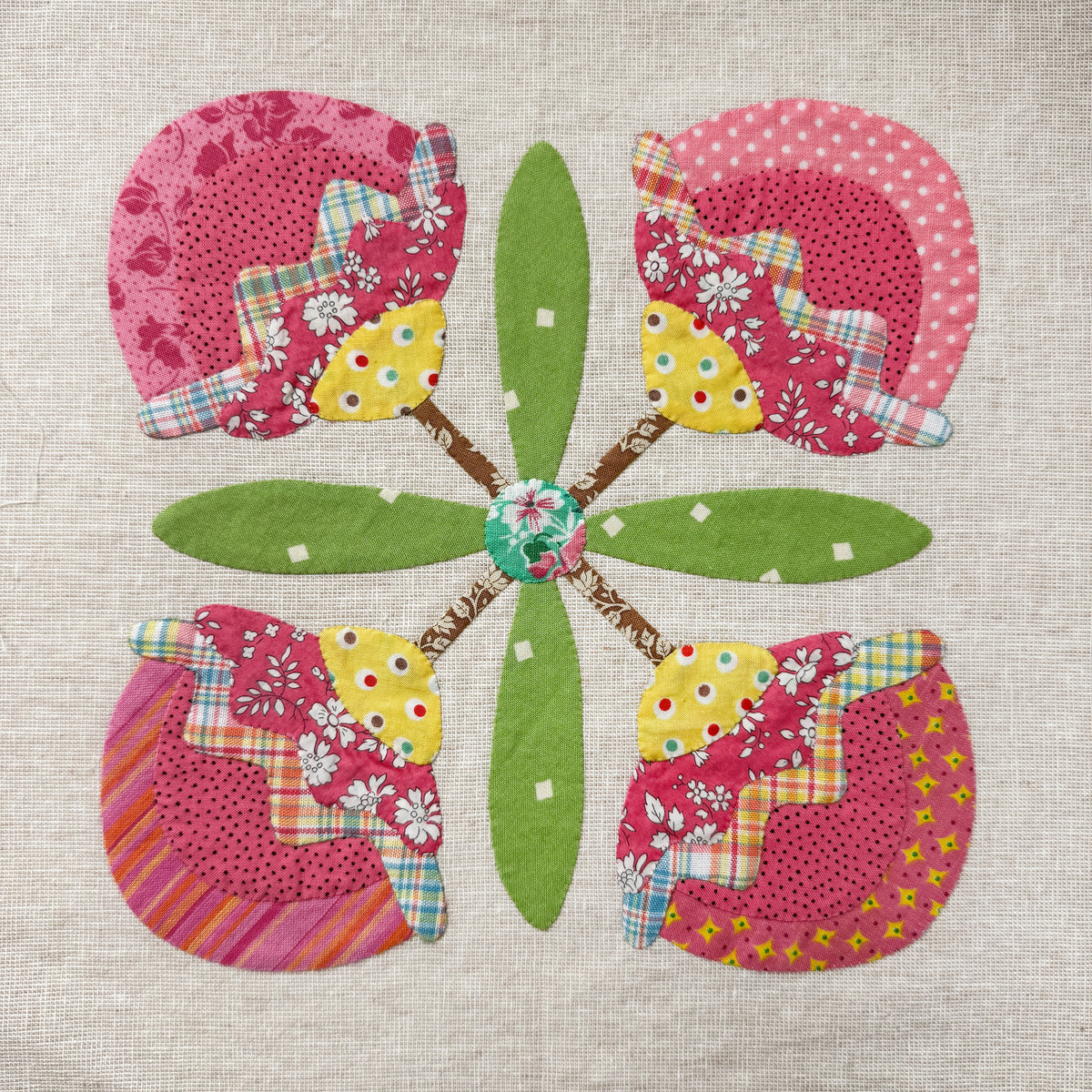 Buttonwood Block of the Month - Digital Pattern