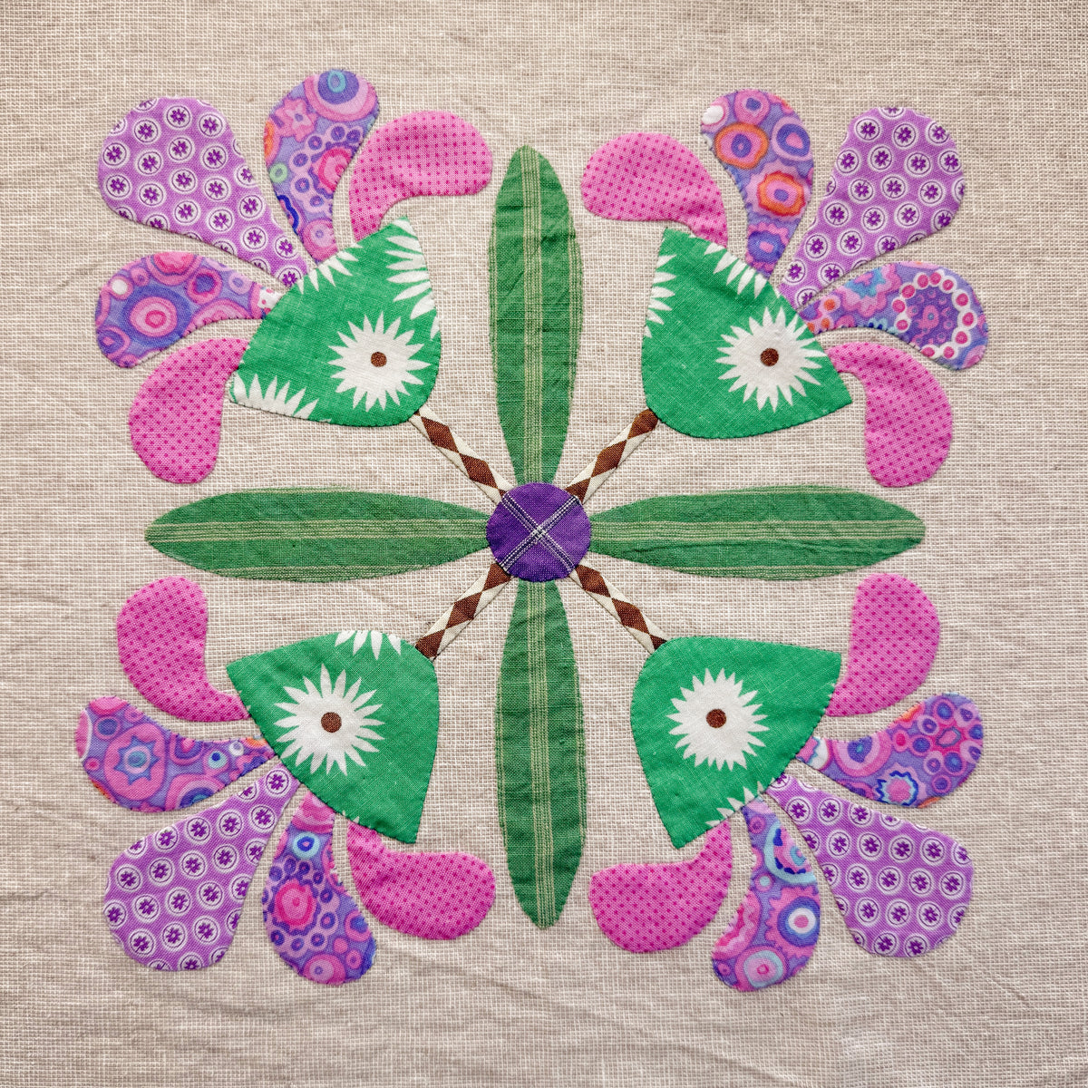 Buttonwood Block of the Month - Digital Pattern