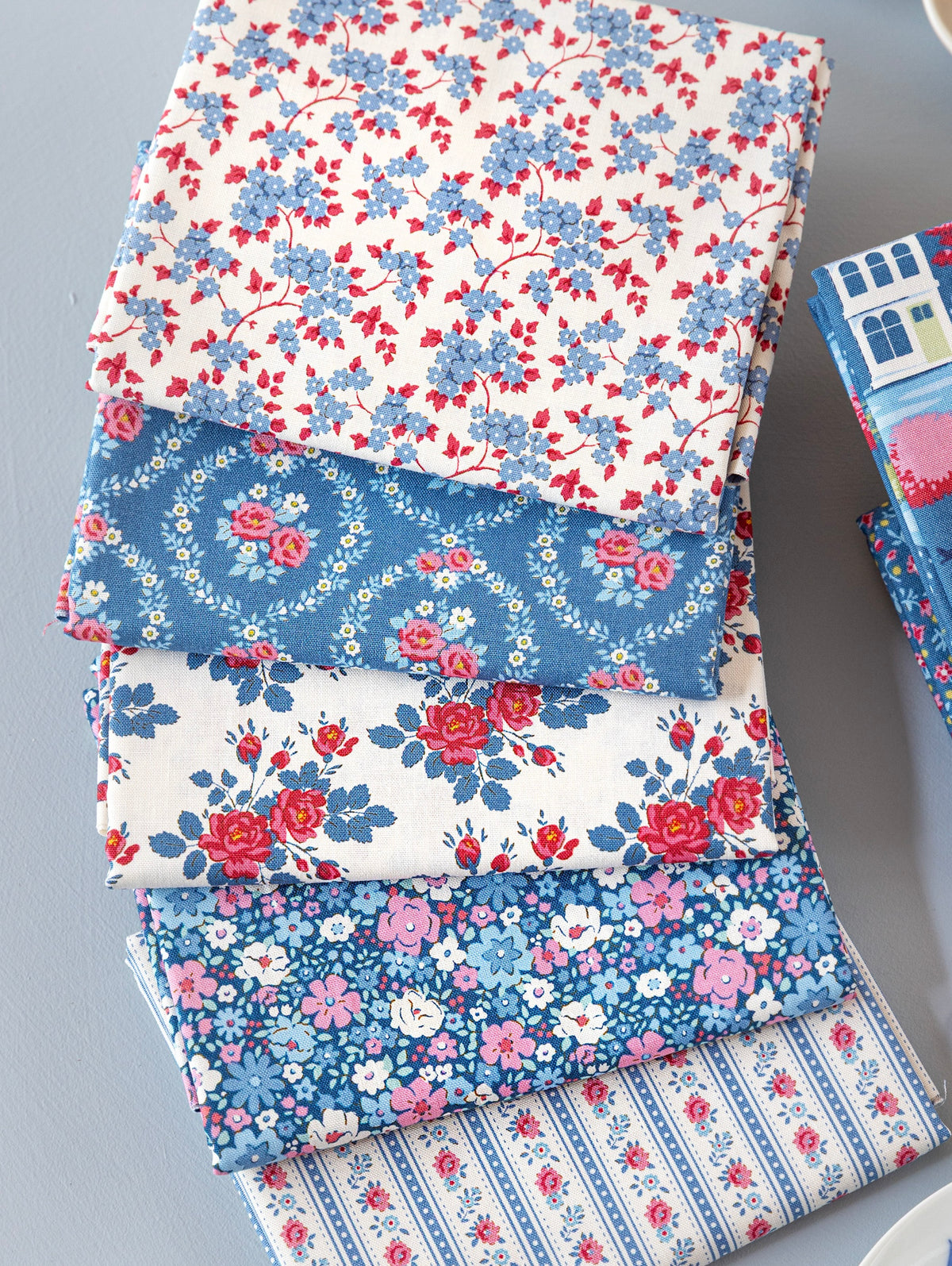 Tilda Village Life Fat Quarter Bundle (Complete Set of 20)