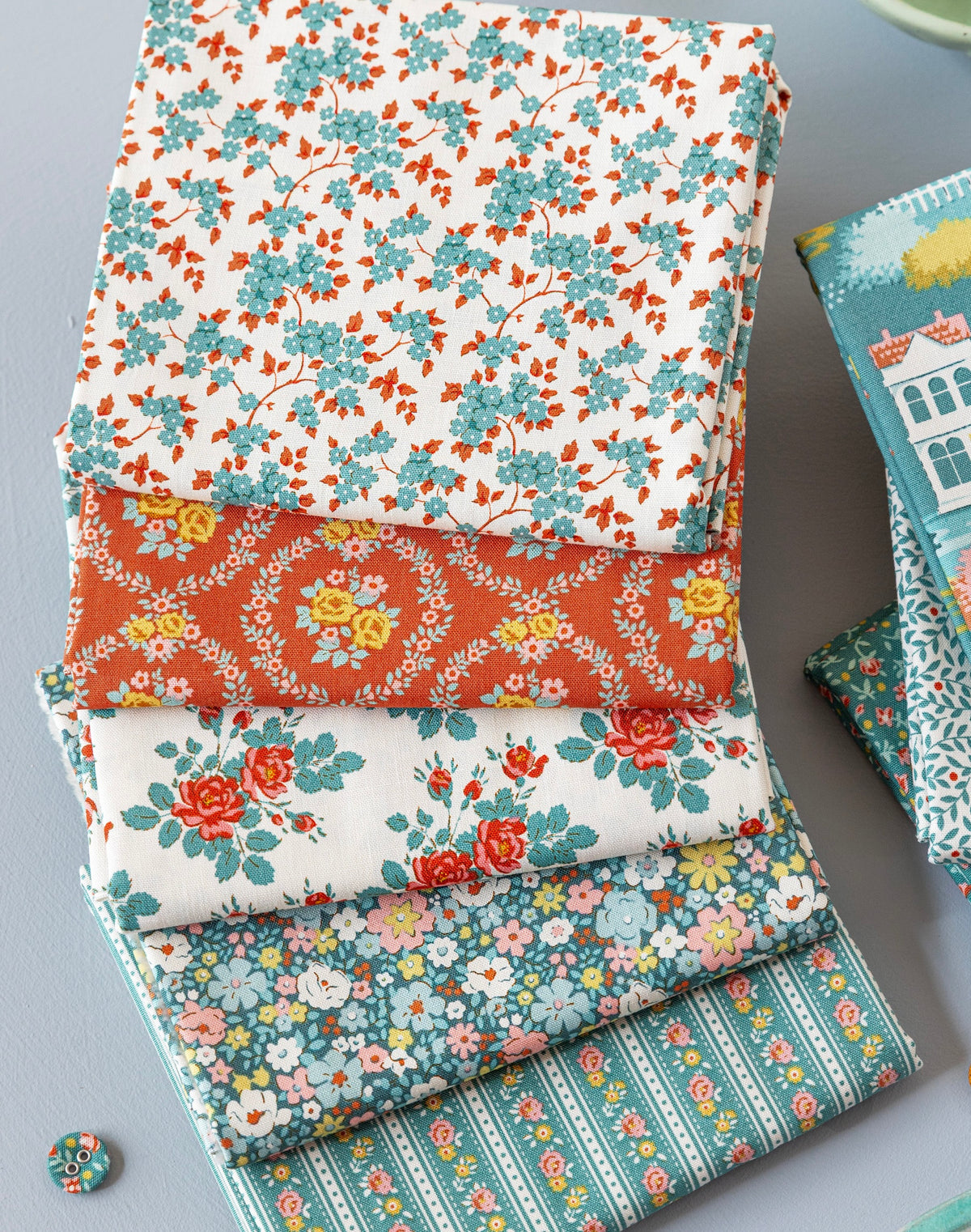 Tilda Village Life Fat Quarter Bundle (Complete Set of 20)