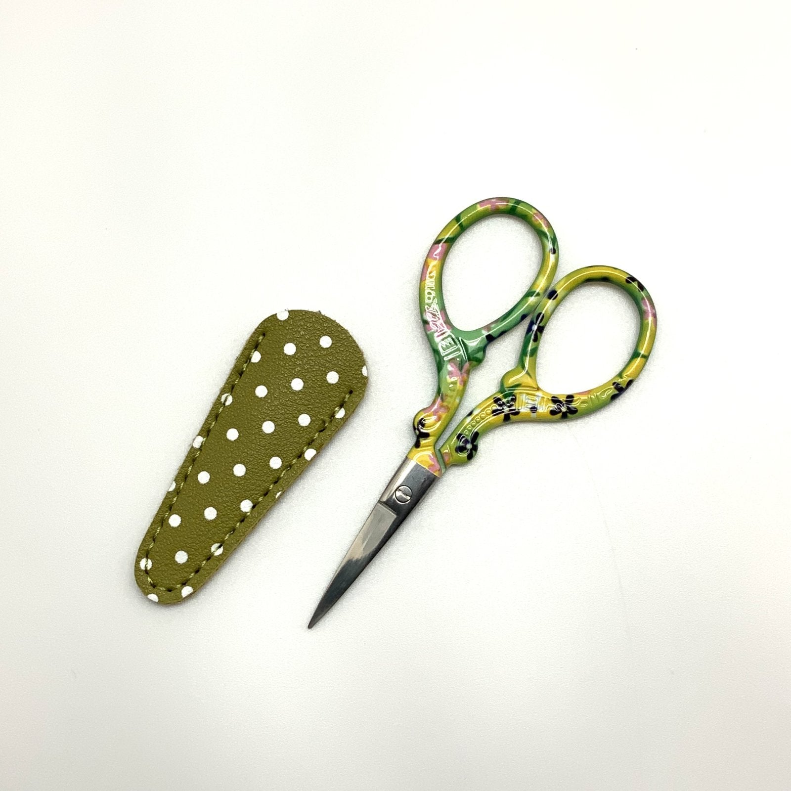 Floral Embroidery Scissors with Sheaths (6 Options)