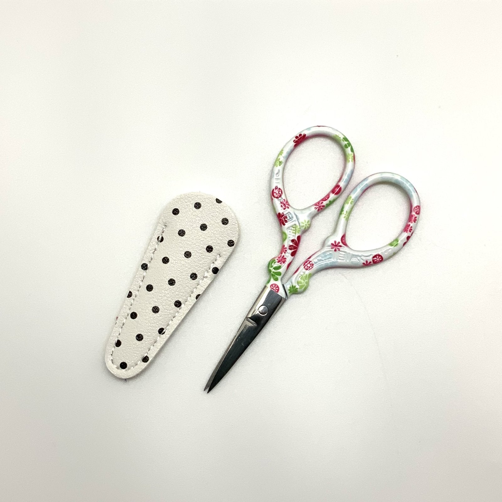 Floral Embroidery Scissors with Sheaths (6 Options)
