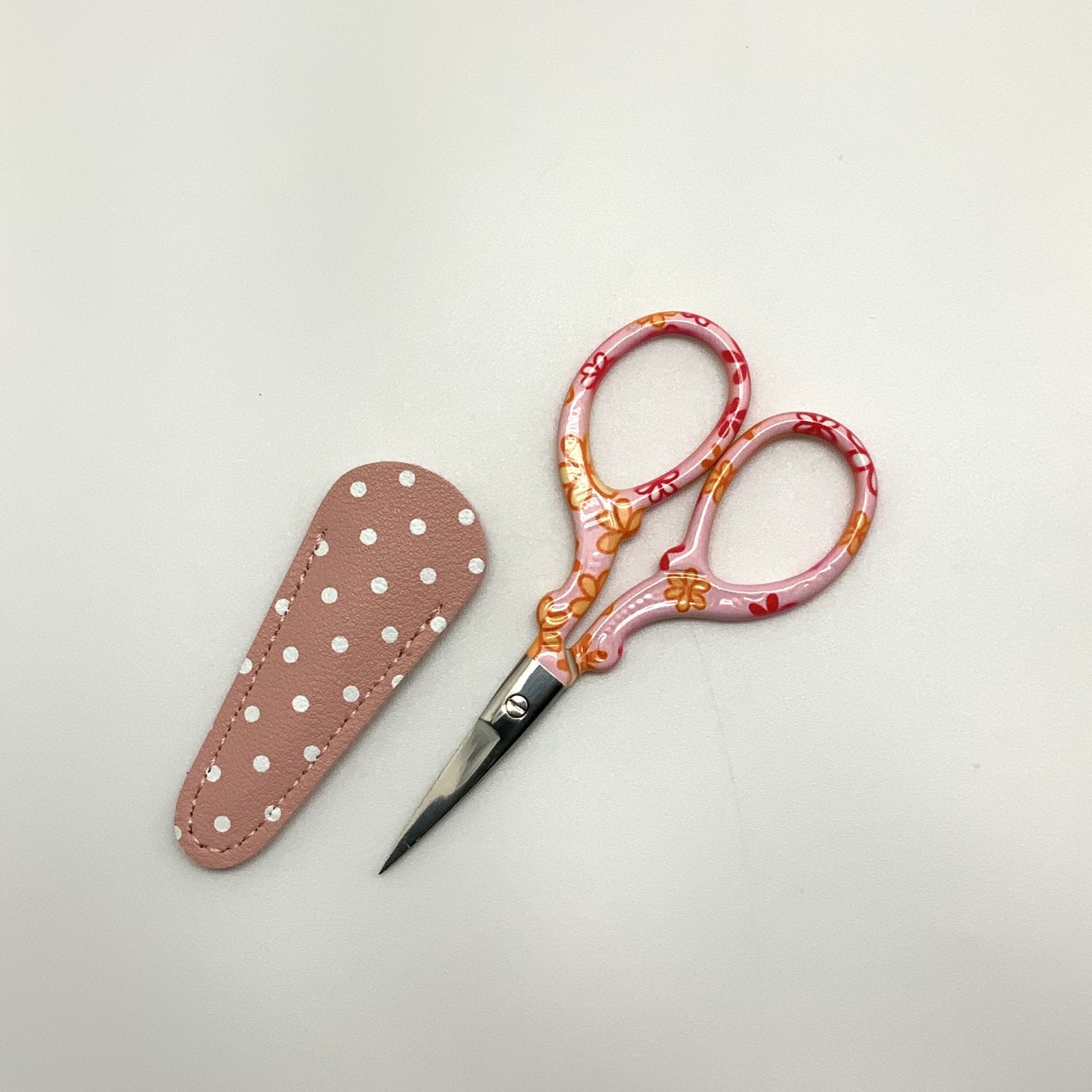 Floral Embroidery Scissors with Sheaths (6 Options)