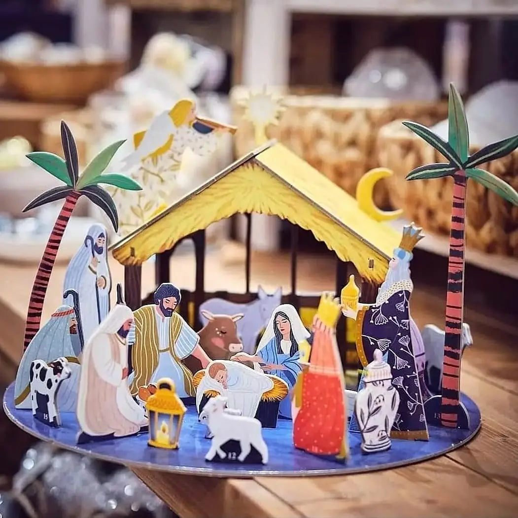 Away in a Manger Advent Pop & Slot
