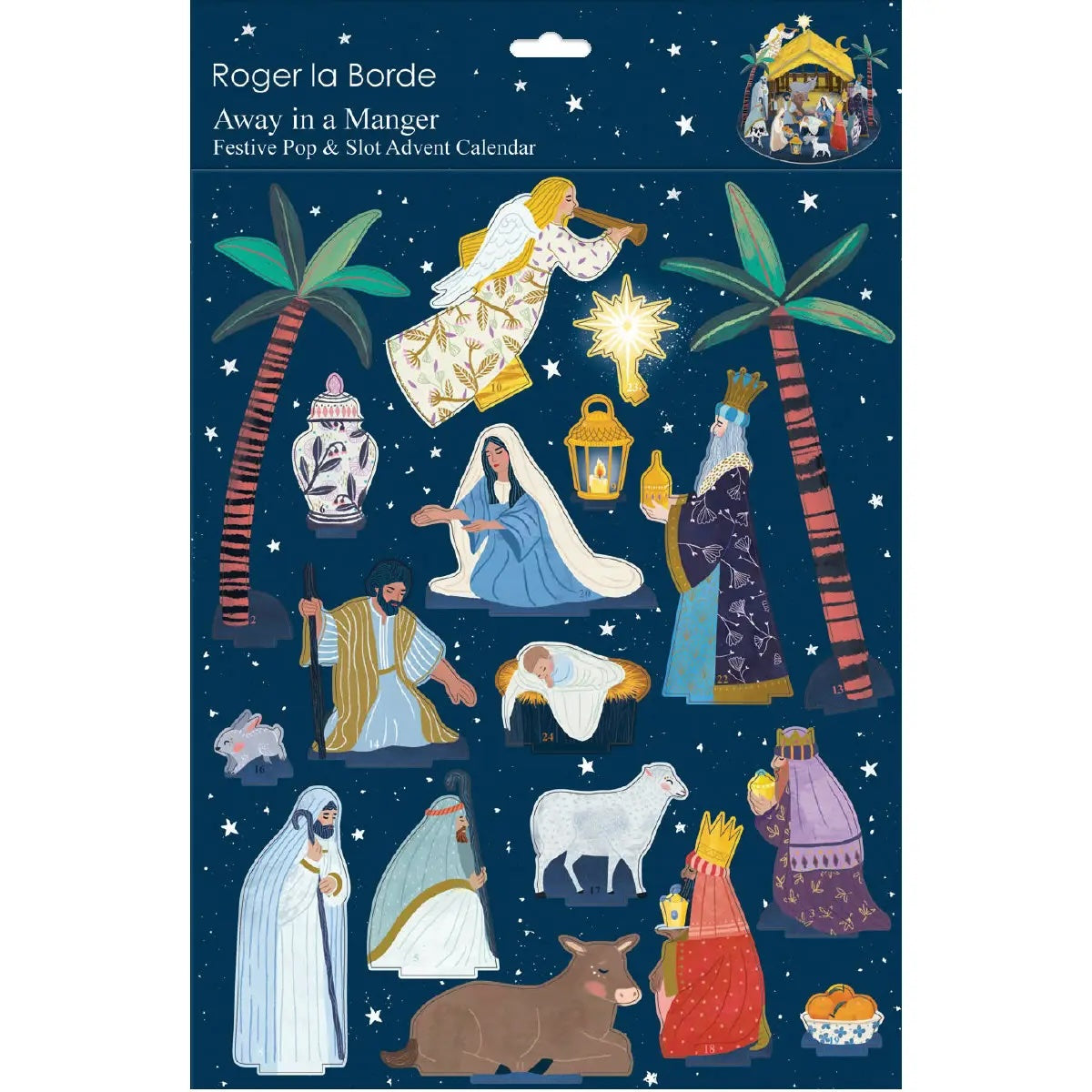 Away in a Manger Advent Pop & Slot