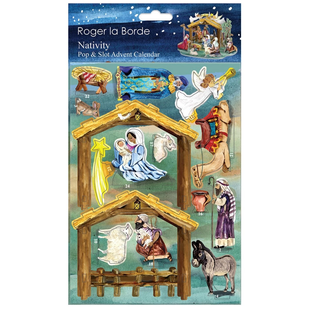 Away in a Manger Advent Petite Pop & Slot