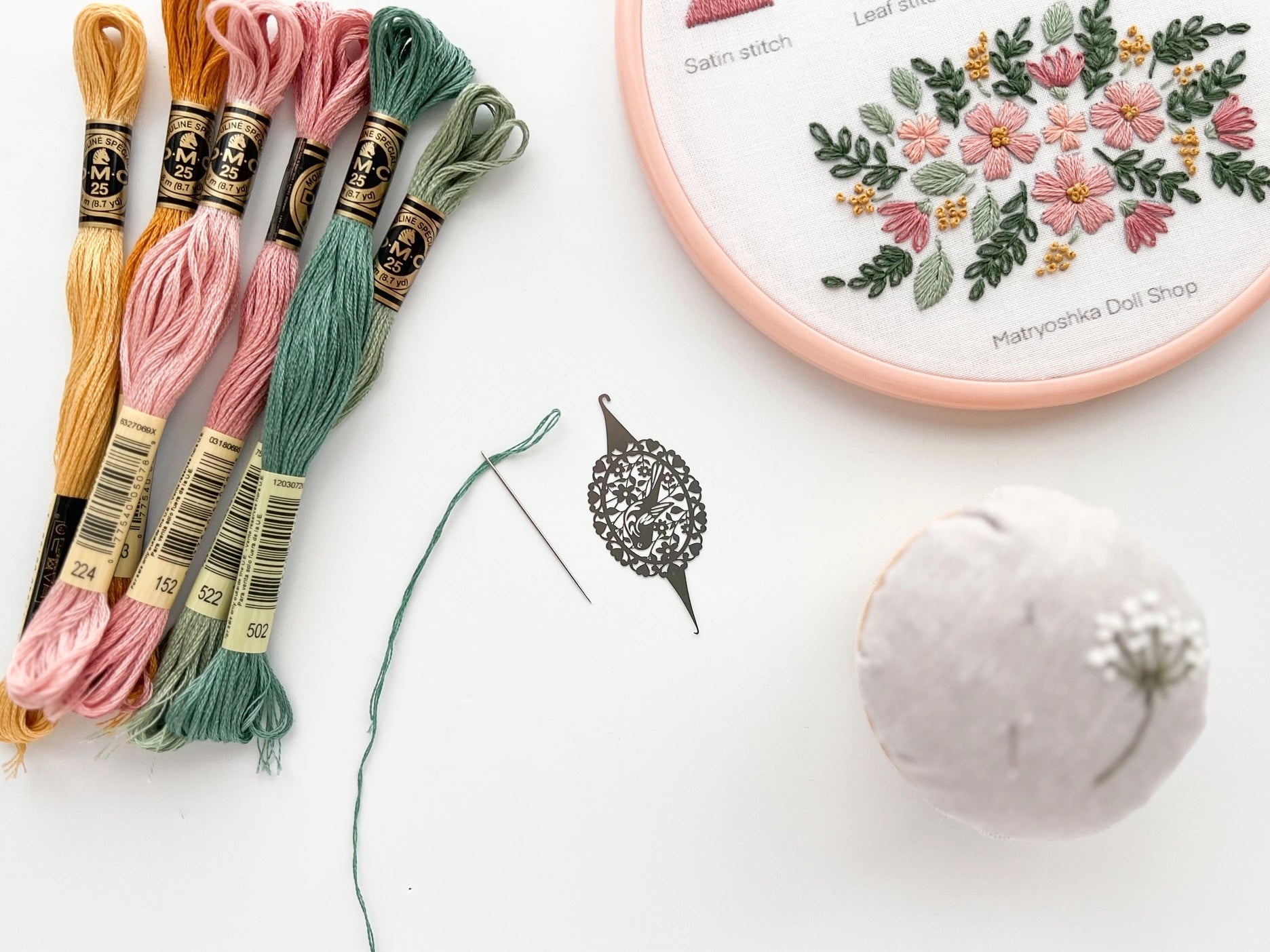 Bird Needle Threader for Embroidery