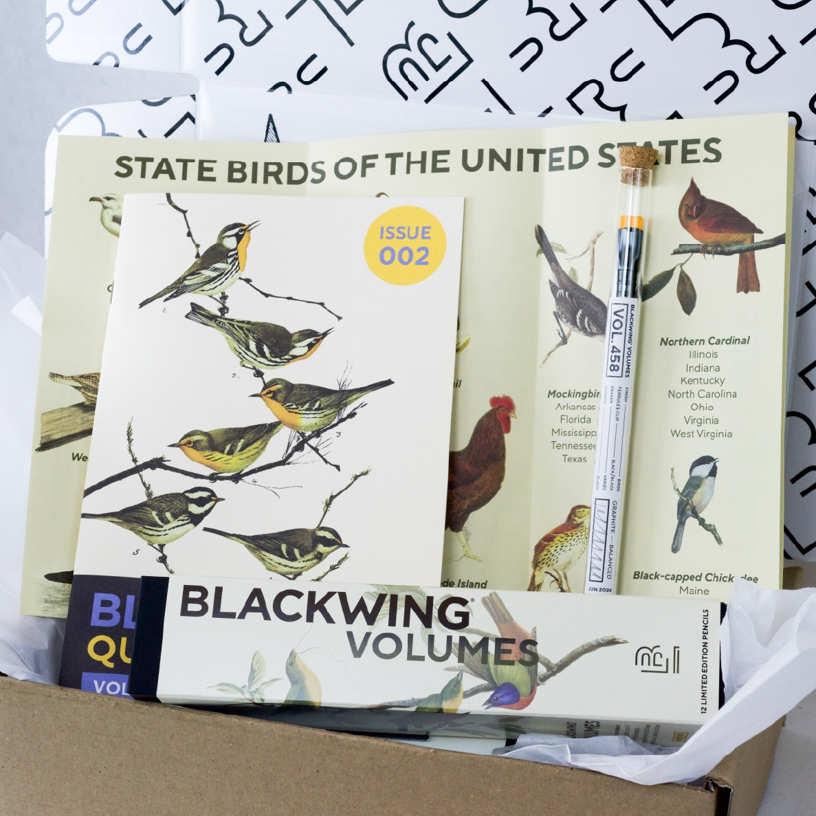 Blackwing Volume 458 Limited Edition Pencils - Balanced - Box of 12