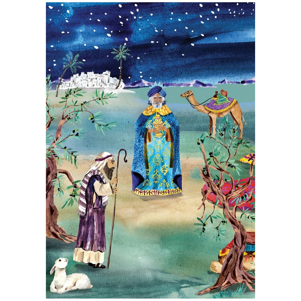 Christmas Story Advent Calendar Card