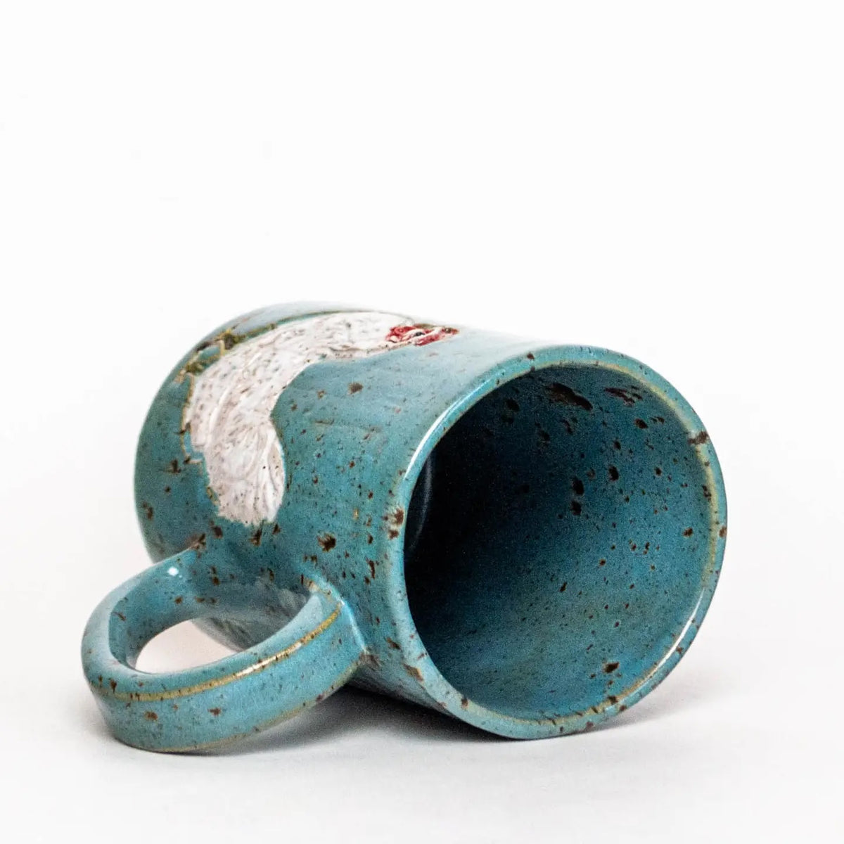 Handmade Ceramic 14oz Mug - Chicken