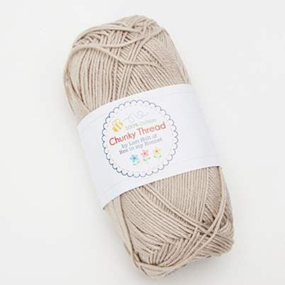 Neutral Chunky Crochet Thread Add-On - Set of 4