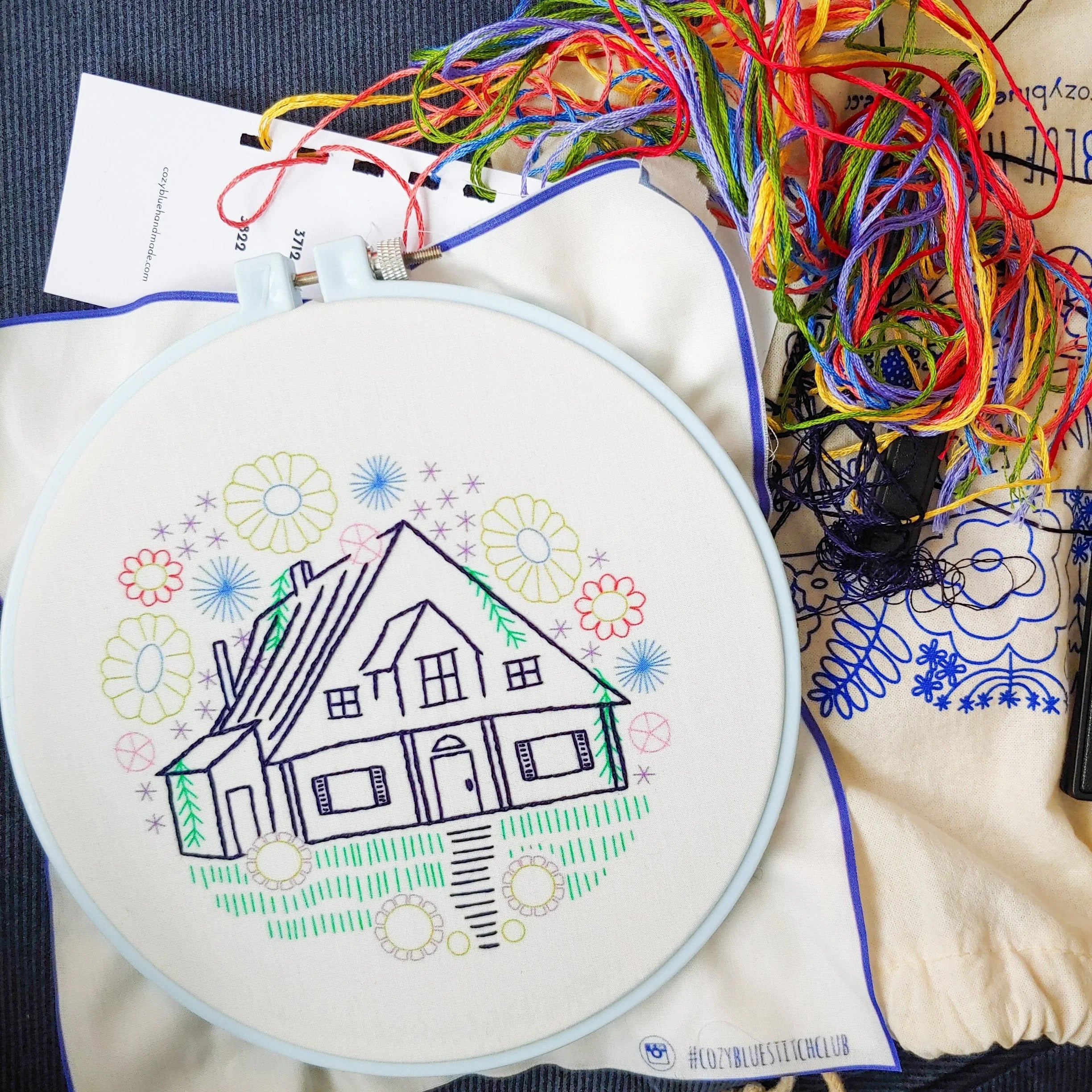 Guest House Embroidery Kit