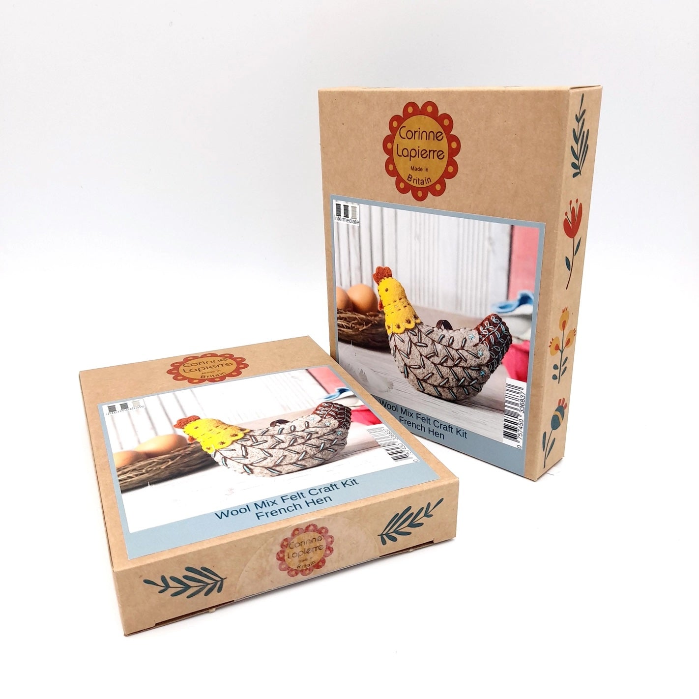 French Hen Felt Craft Kit