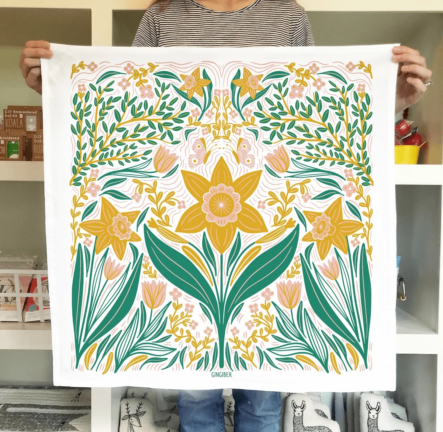 Daffodil Tea Towel