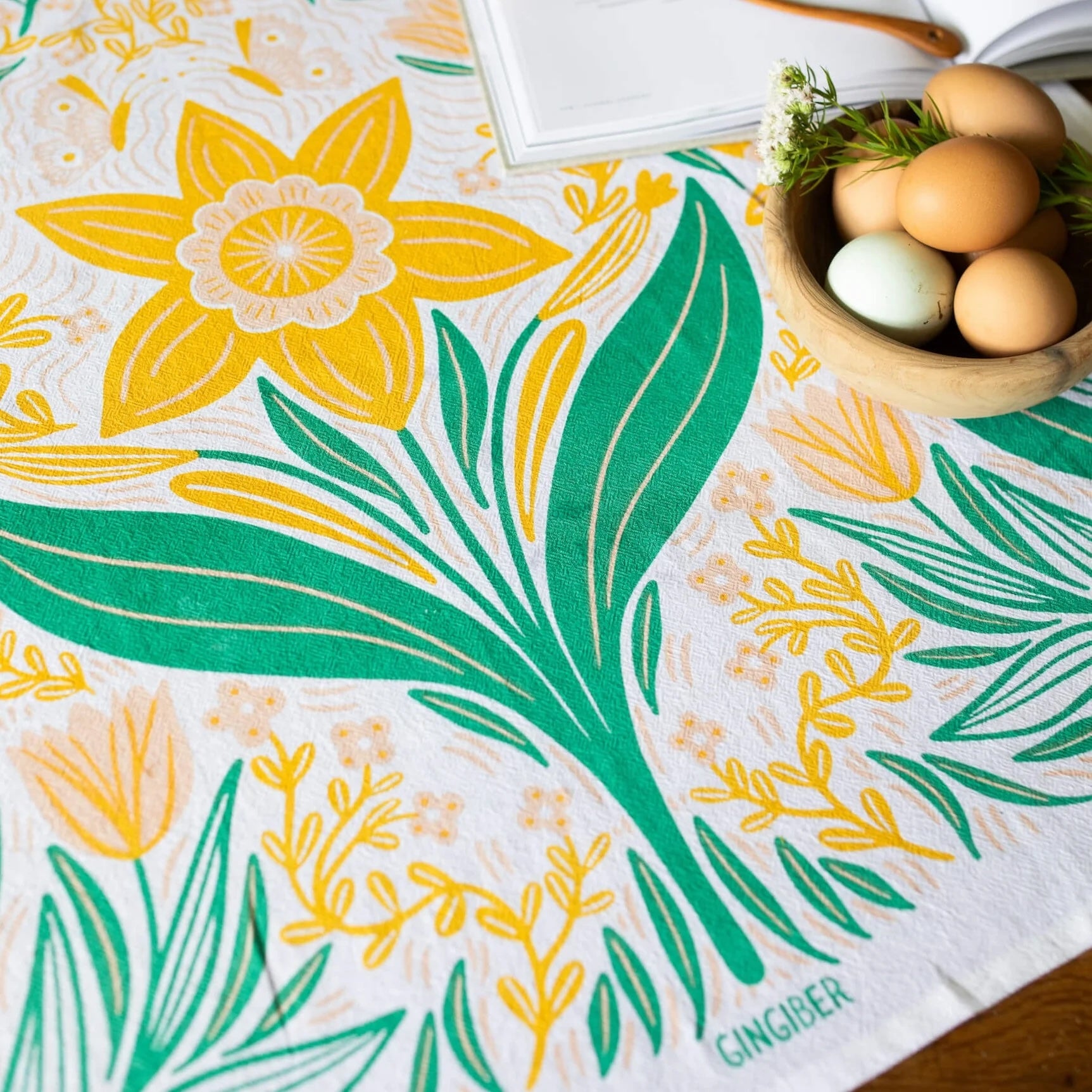 Daffodil Tea Towel