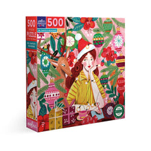 Load image into Gallery viewer, Ms. Santa&#39;s Reindeer 500 Piece Puzzle
