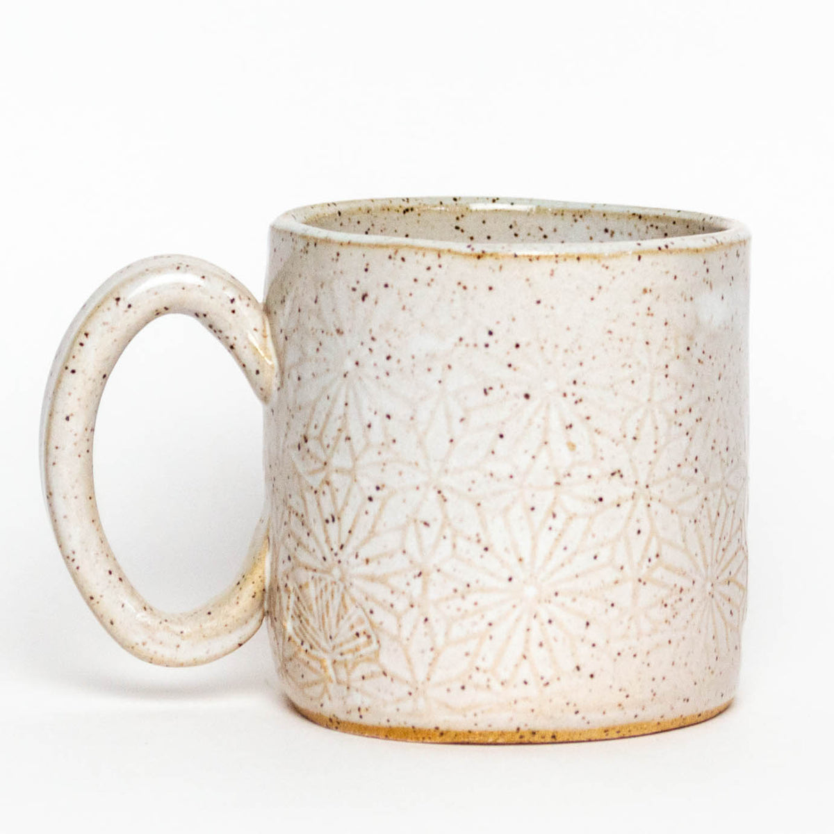 Handmade Ceramic 10oz Mug - Orange Cat