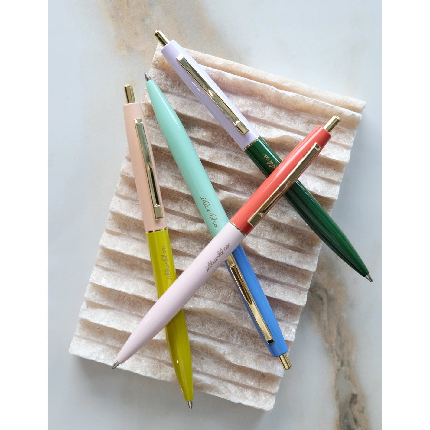 Retro Pens - Set of 4