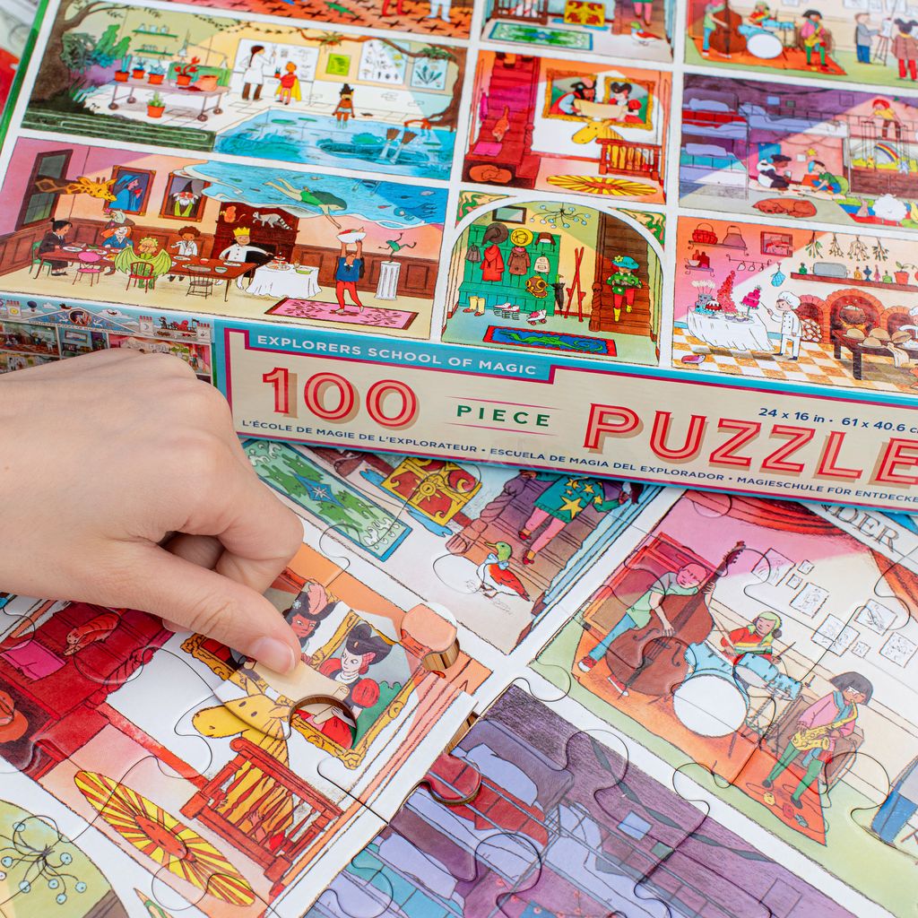 Explorers School of Magic 100 Piece Puzzle