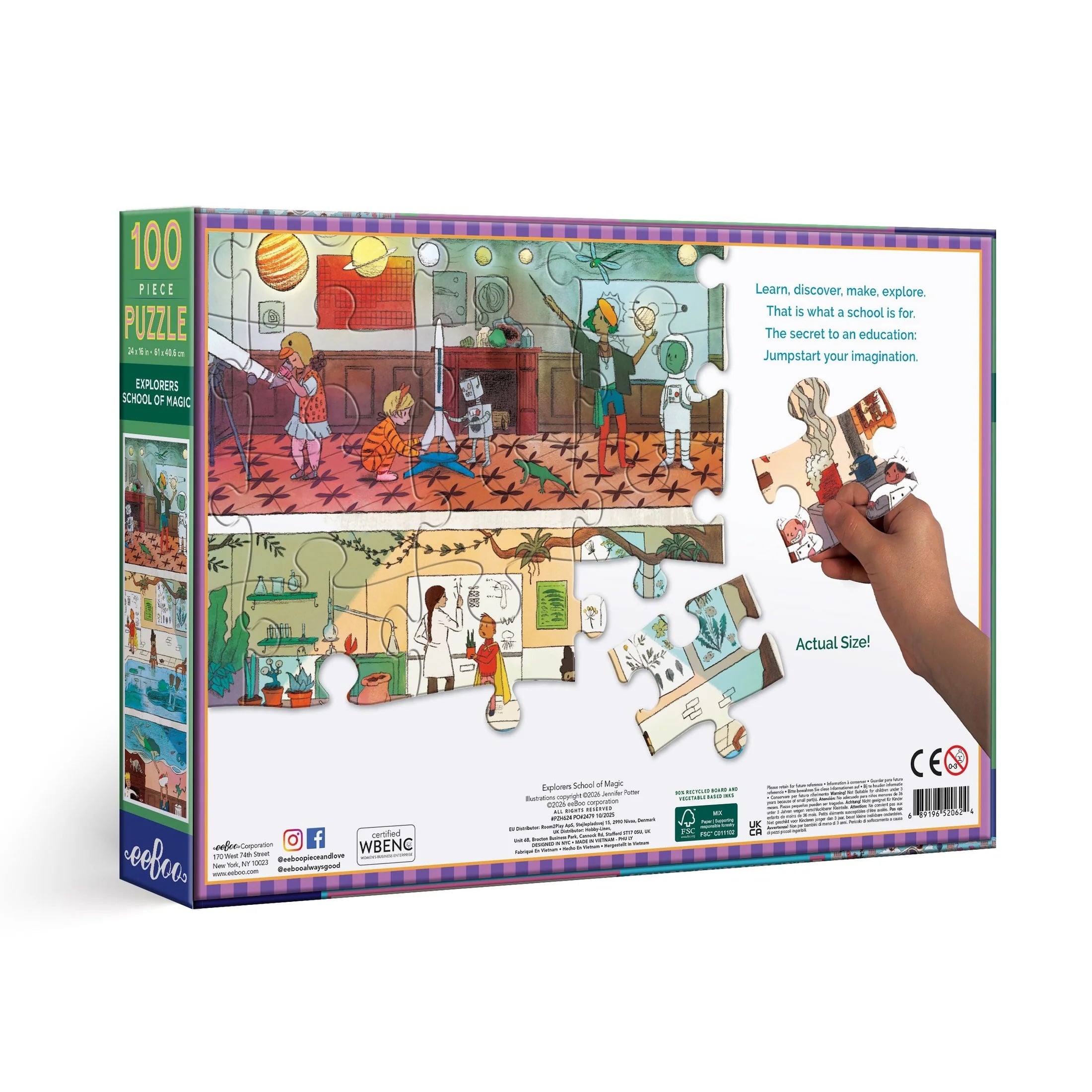 Explorers School of Magic 100 Piece Puzzle