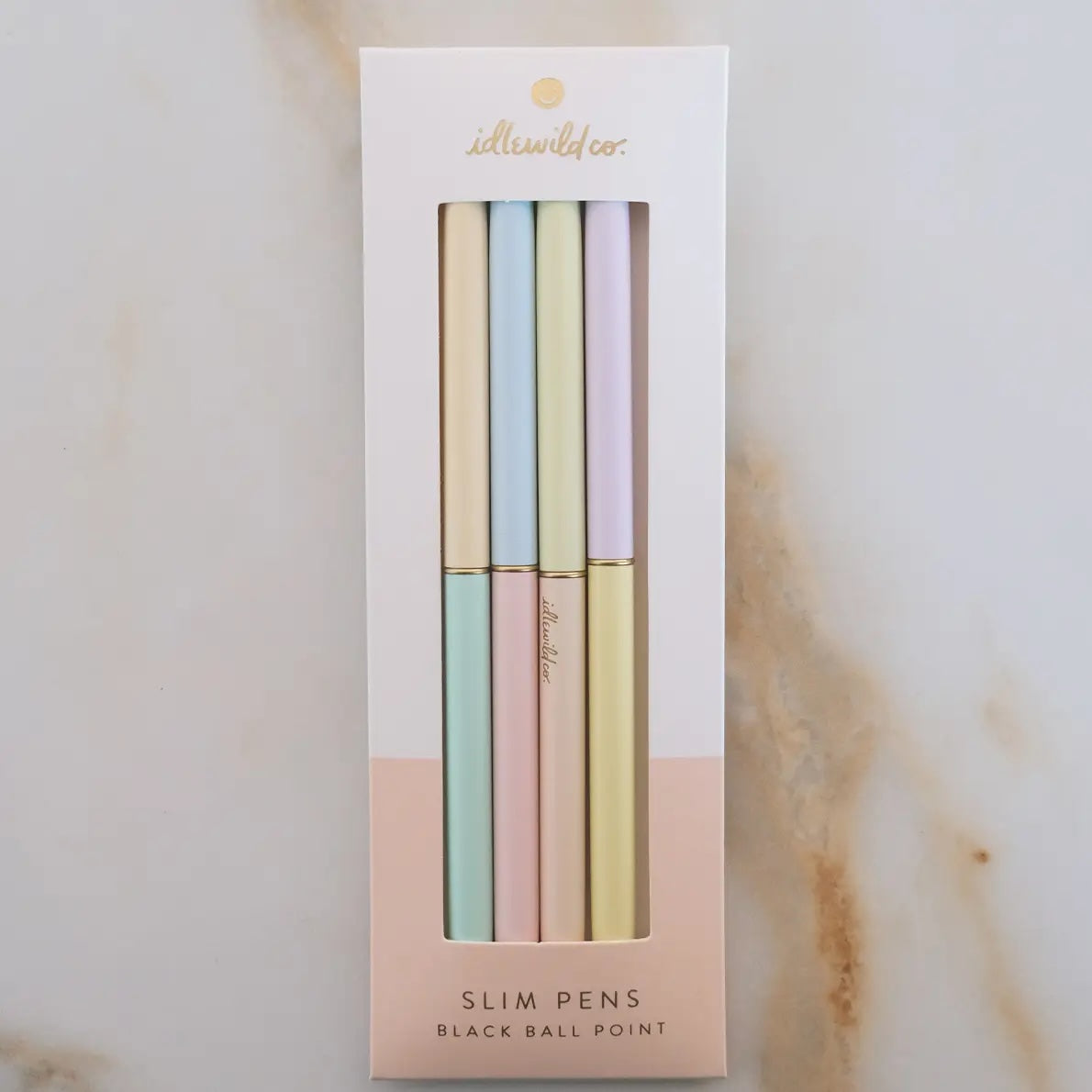 Slim Pens - Set of 4 - Pastels
