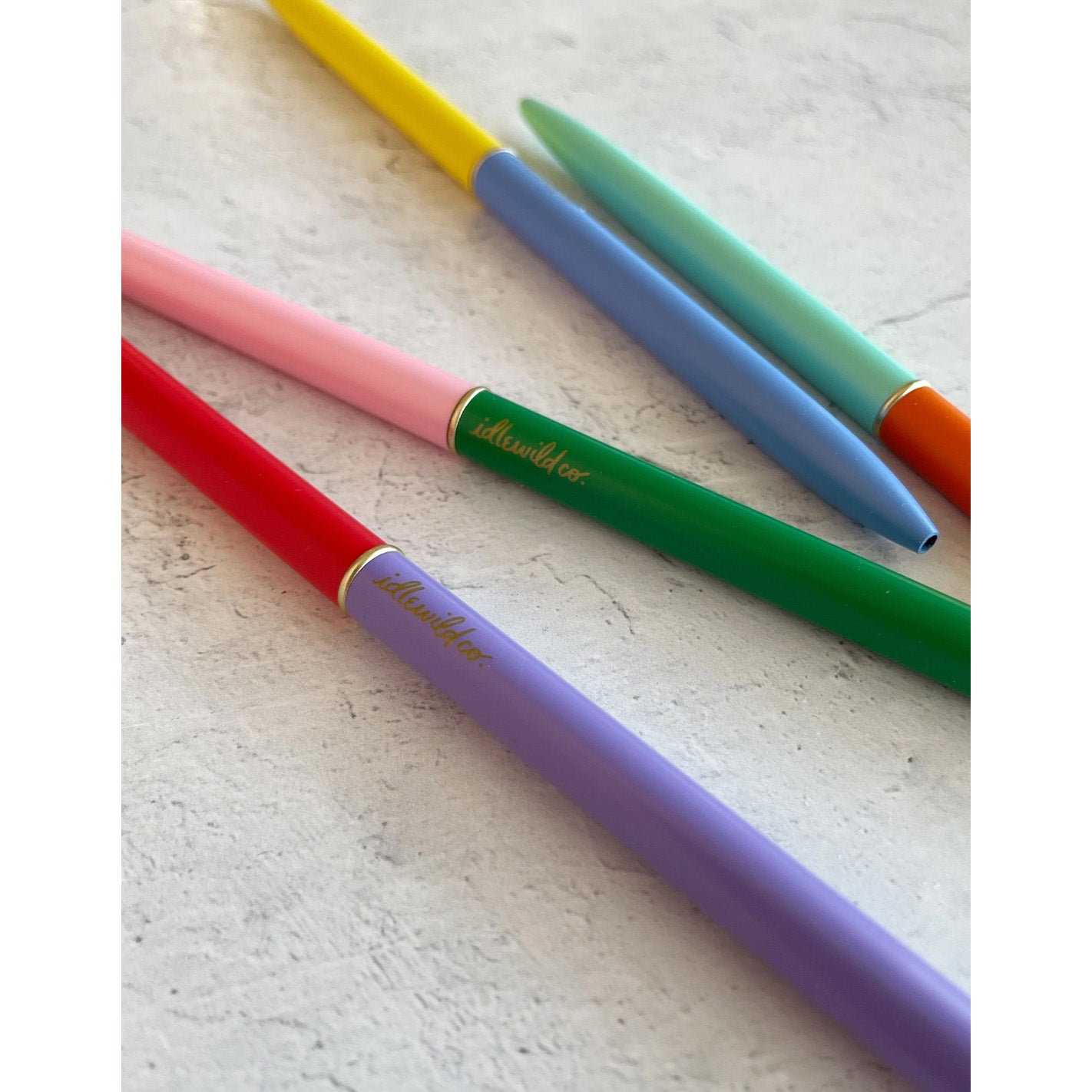 Slim Pens - Set of 4 - Rainbow
