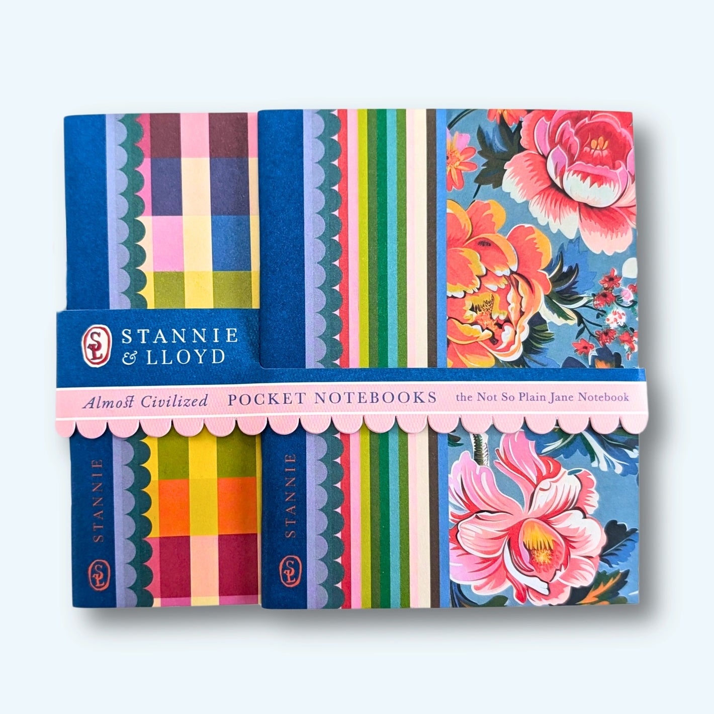 Modern Floral - Stannie & Lloyd Pocket Notebook Due