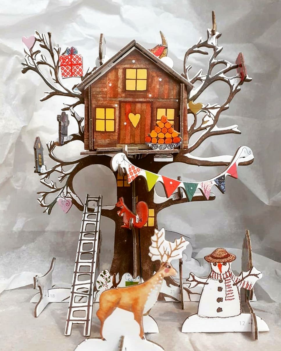 Christmas Treehouse Advent Calendar