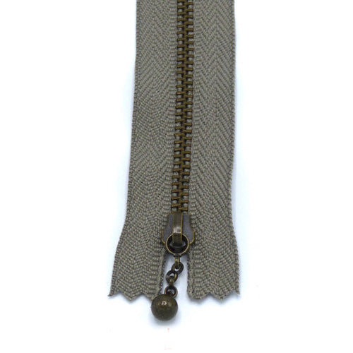 Ball & Chain Zippers - 3 Color Options