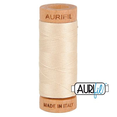 Aurifil 80wt Cotton Thread - Individual Neutral Options