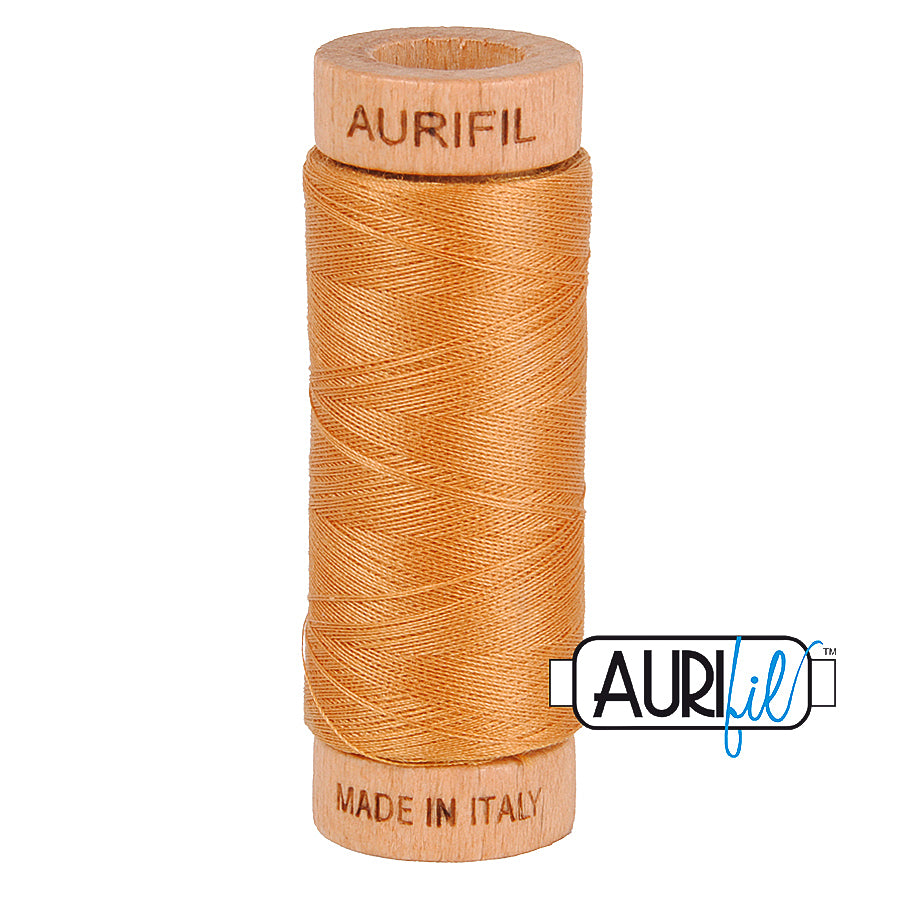 Aurifil 80wt Cotton Thread - Individual Warm Color Options