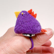Load image into Gallery viewer, Cluck Cluck Cutie! Free Downloadable Wool Pincushion Pattern
