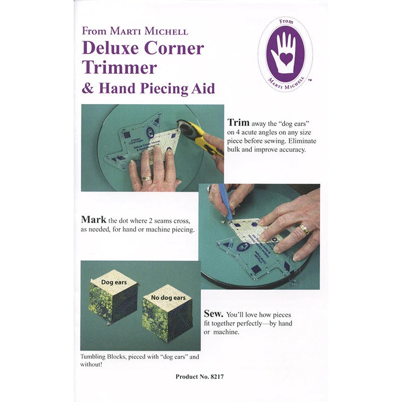 Deluxe Corner Trimmer & Hand Piecing Aid