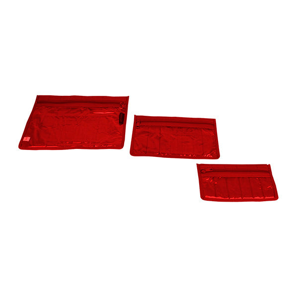Yazzii Set of 3 ENVELOPE Pouches (5 color options)