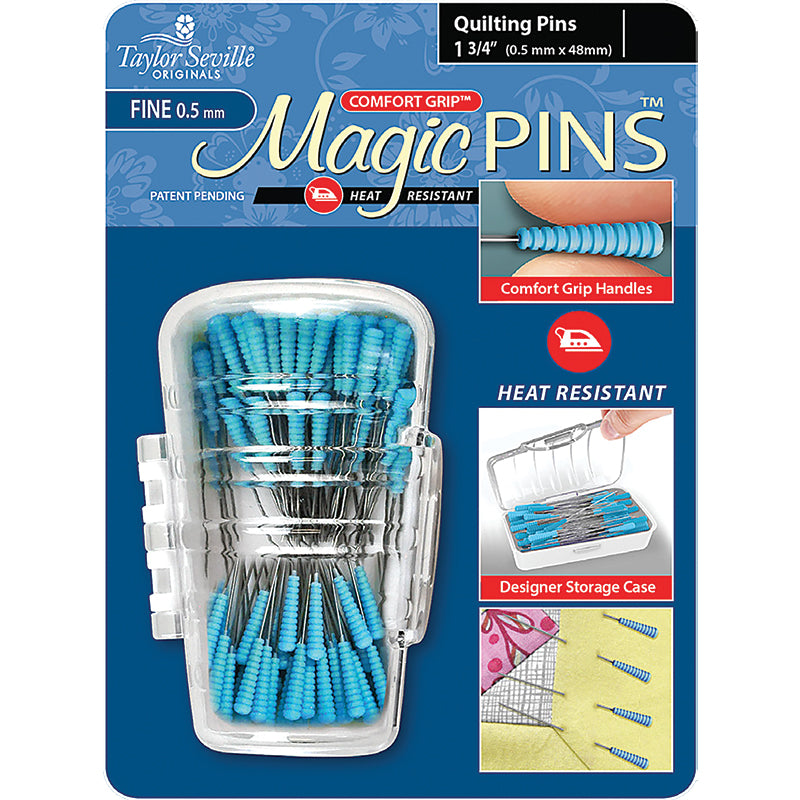 Magic Pins - Fine Quilting - 50ct by Taylor Seville